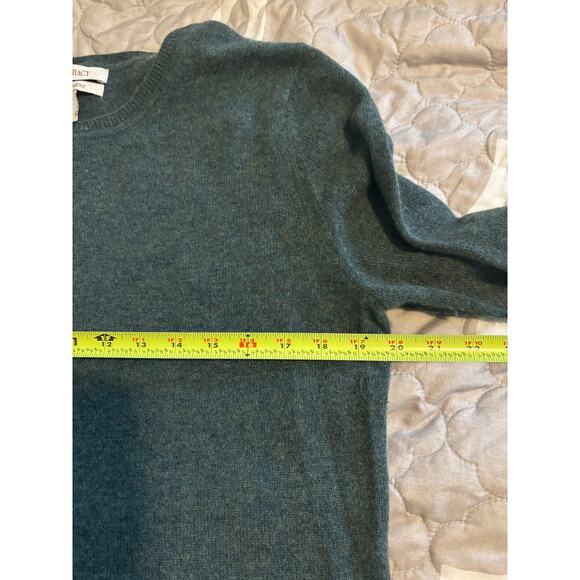 Ellen Tracy Green Cashmere Sweater XL - Picture 5 of 6